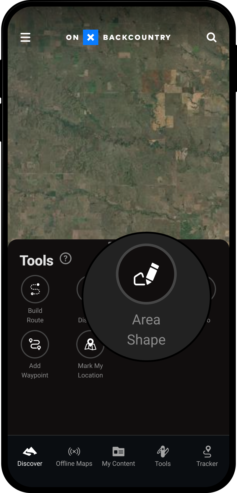 Area Shape Tools Menu Backcountry App.png