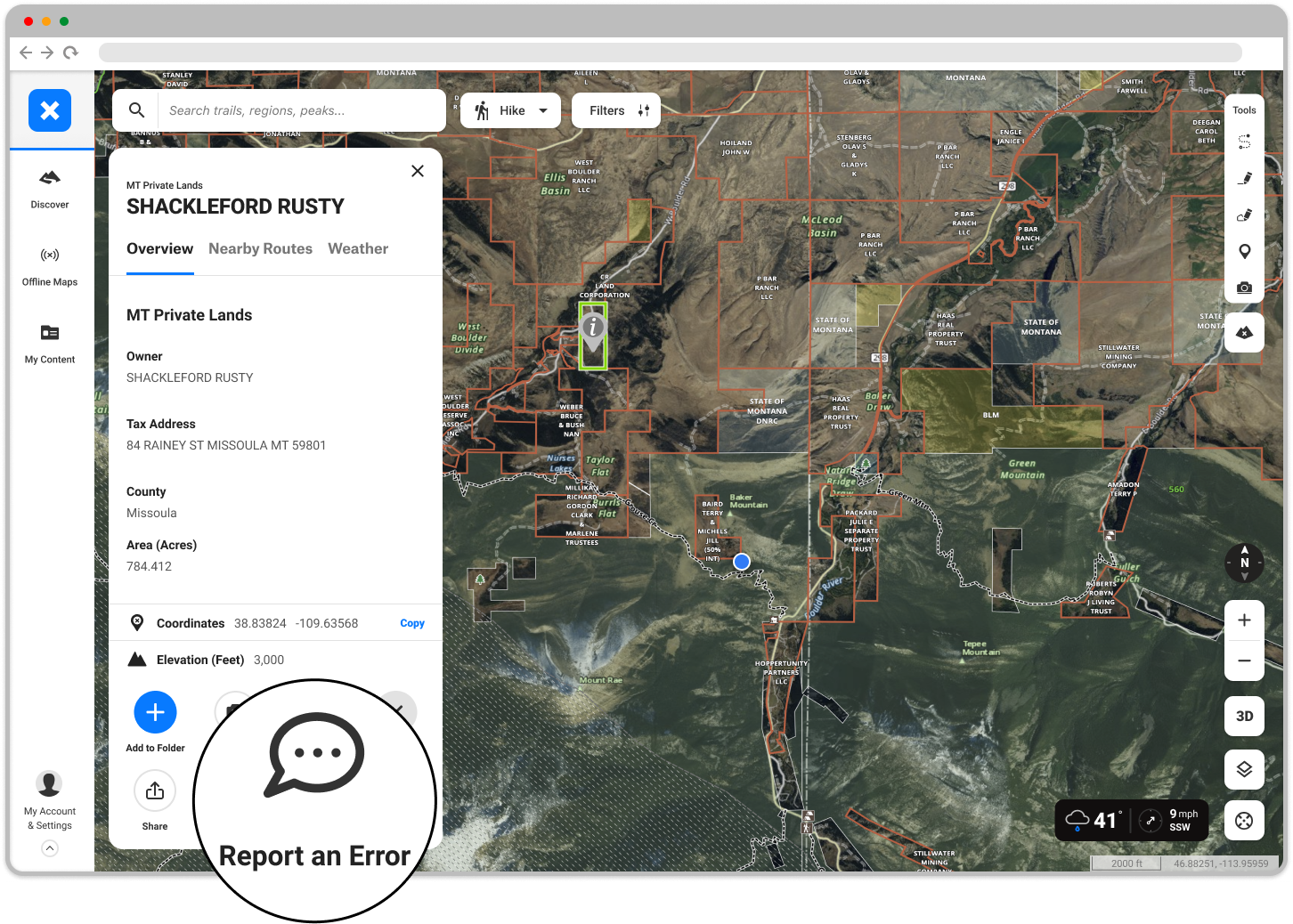 Report an Error Map Query Web Private Land Backcountry Web.png